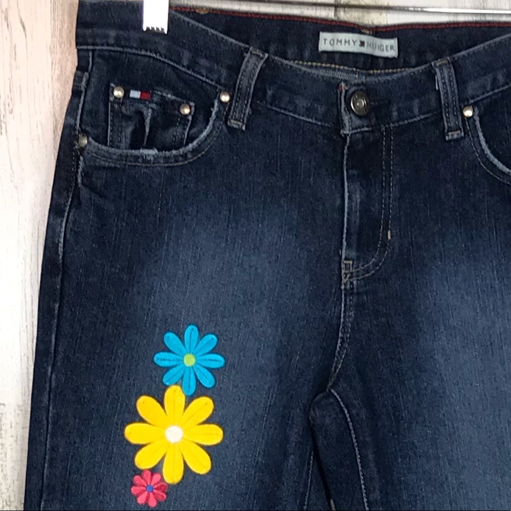Floral embellished Tommy Hilfiger jeans (32) - Picture 5 of 8